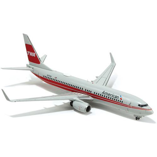 B737-800(W) 1:200 Scale Die Cast Model - American Airlines Alt Image 1