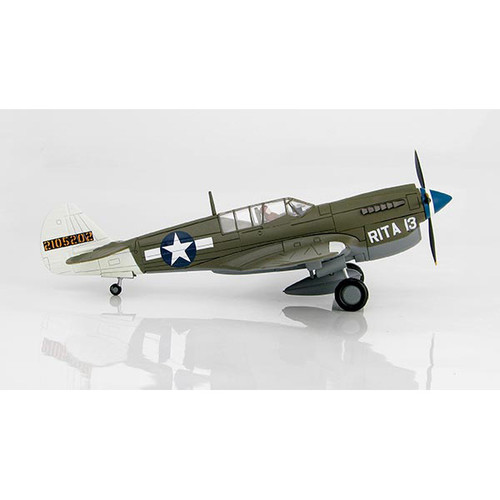 P-40N Warhawk 1/72 Die Cast Model Capt. Robert DeHaven, 7th FS, 49th FG, August 1943 Alt Image 3