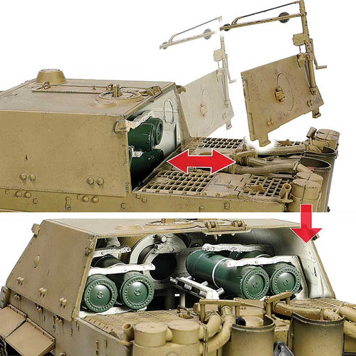Sd.Kfz.181 Sturmtiger 1/32 Die Cast Model Alt Image 3