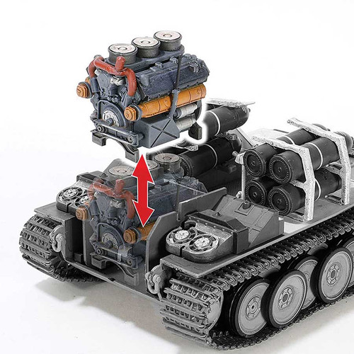 Sd.Kfz.181 Sturmtiger 1/32 Die Cast Model Alt Image 7