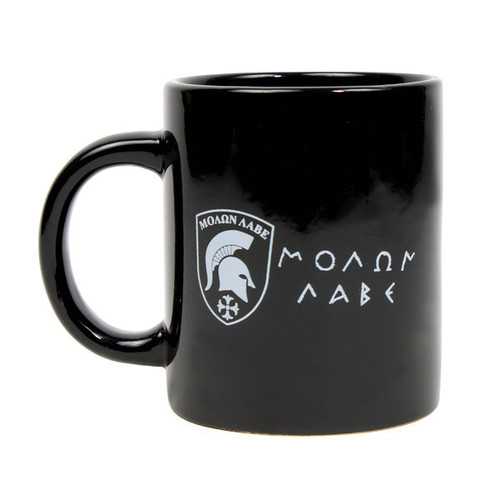 Molon Labe Mug with 12"x 18" Flag Alt Image 2
