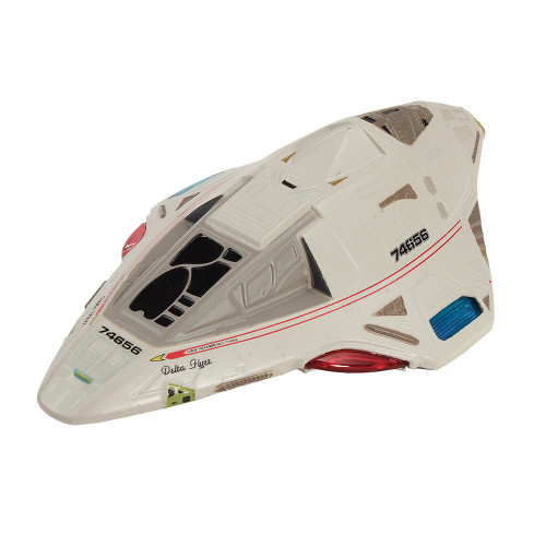 Starfleet Delta Flyer Die Cast Model Main Image