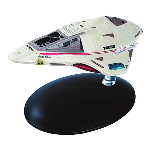 Starfleet Delta Flyer Die Cast Model Alt Image 1