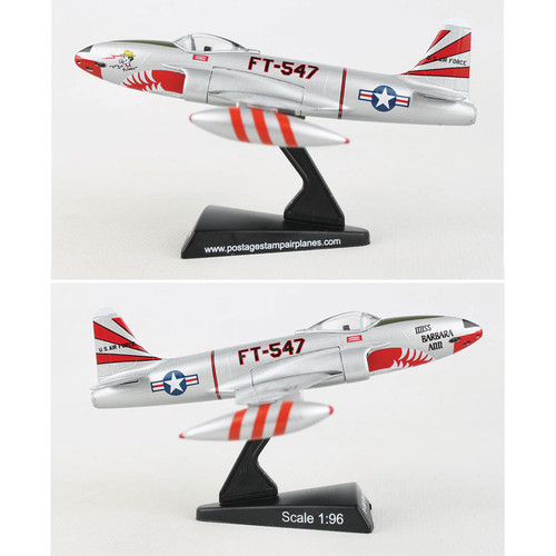 F-80 Shooting Star 1/80 Die Cast Model Alt Image 3