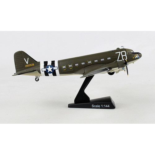 C-47 Skytrain 1/144 Die Cast Model - Tico Belle Alt Image 3