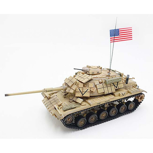 M60A1 RISE with ERA 1/72 Die Cast Model Saddamizer, U.S. Marine Corps, Desert Storm, 1991 Main Image