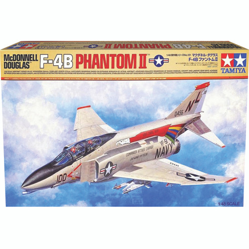 F-4B PHANTOM II 1/48 TAMIYA KIT Main Image