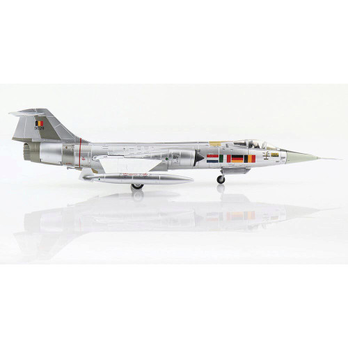 F-104G Starfighter 1/72 Die Cast Model - HA1070 World Speed Record Holder, Belgium Air Force, June 6, 1963 Alt Image 1
