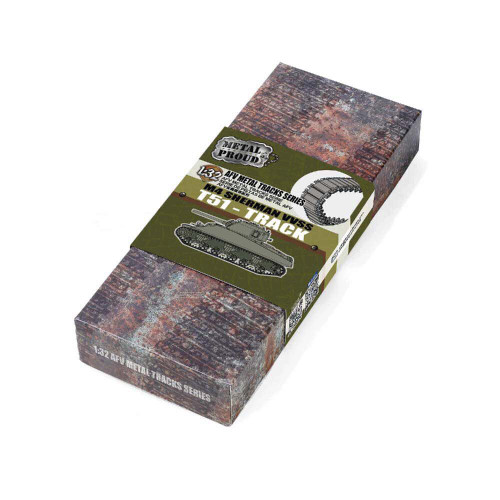 Sherman M4 1/32 Scale Metal Track Alt Image 3