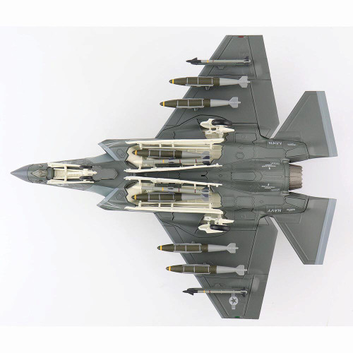 F-35C Lightning II 1/72 Die Cast Model - HA2607  VX-9 "Vampires", US Navy, 2018 Alt Image 4