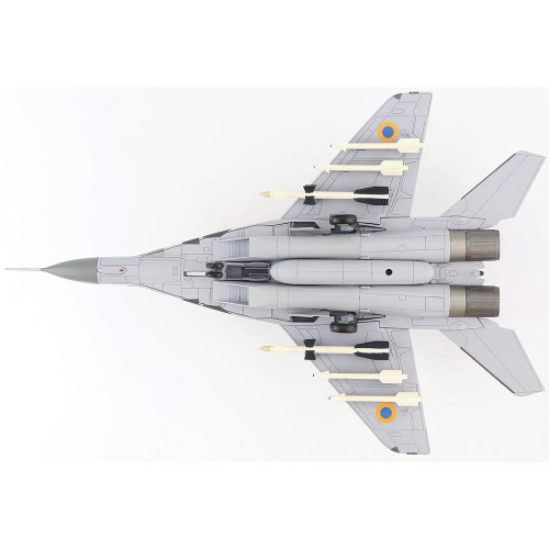 MIG-29 Fulcrum C 1/72 Die Cast Model - HA6518 Ukrainian Air Force Alt Image 4