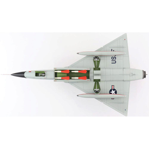 F-106A Delta Dart 1/72 Die Cast Model - HA3612 87th FIS "Red Bulls", KI. Sawyer AFB, 1970s Alt Image 4