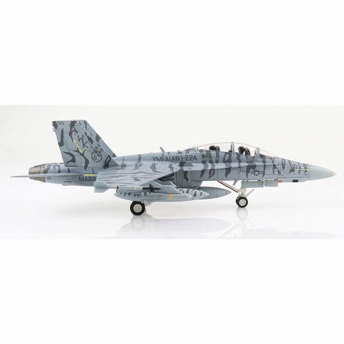 F/A-18D ATARS 1/72 Die Cast Model - HA3569 VMFA(AW)-224 "Bengals", MCAS Iwakuni, Japan 2009 Alt Image 1