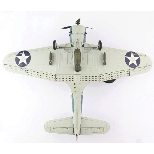 SBD-2 Dauntless 1/32 Die Cast Model - HA0212 Richard Fleming and Eugene Card, VMSB-241, 1942, Battle of Midway Alt Image 4