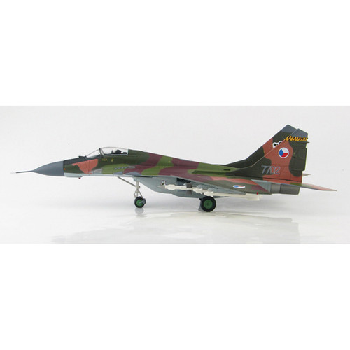 MIG-29A Fulcrum 1/72 Die Cast Model 1st Fighter Air Regiment, Czech AF, Zatec Air Base, 1993 Alt Image 2