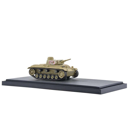 Sd. Kfz. 141 PzKpfw III Ausf. G 1/72 Die Cast Model Deutsches Afrika Korps, North Africa, 1941 Alt Image 2
