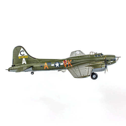 B-17F Flying Fortress 1/144 Die Cast Model Sky Wolf, 358th BS, 303rd BG "Hell's Angels," 8th AF, USAAF Alt Image 1