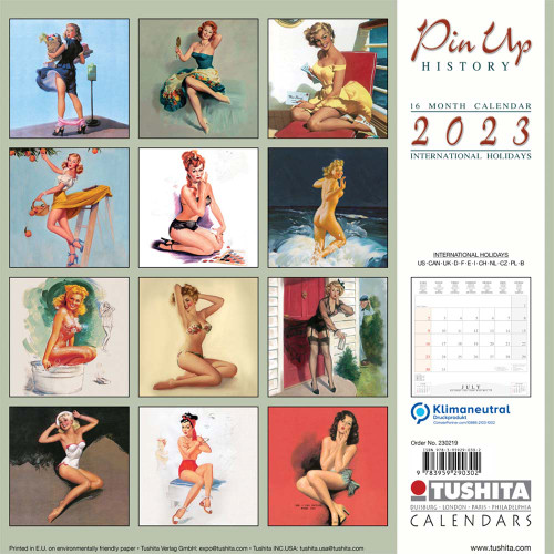 Pin-Up History 2023 Wall Calendar Alt Image 1
