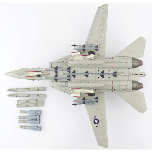 F-14A Tomcat 1/72 Die Cast Model - HA5242 Cdr. Snodgrass, VF-33, USS America, 1990 Alt Image 4