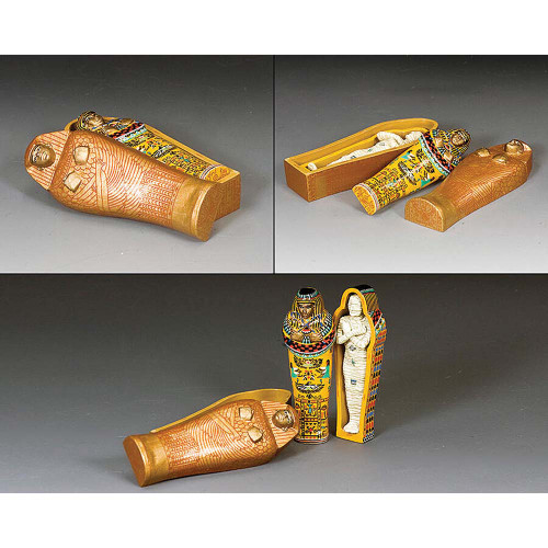 Tutankhamun's Mummy 1/30 Figure Set K & C (AE088) Alt Image 1