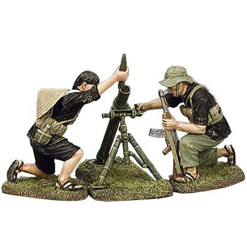 3-Piece Viet Cong Mortar 1/30 Figure Set Main Image