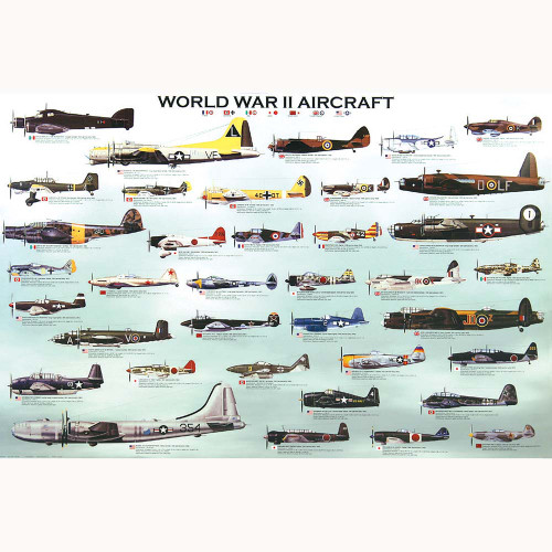 World War II Aircraft Jigsaw Puzzle Alt Image 1