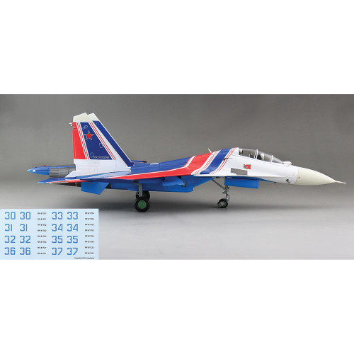 Su-30SM Flanker 1/72 Die Cast Model - HA9503B Russian Knights, Russian Air Force, 2019 Alt Image 1