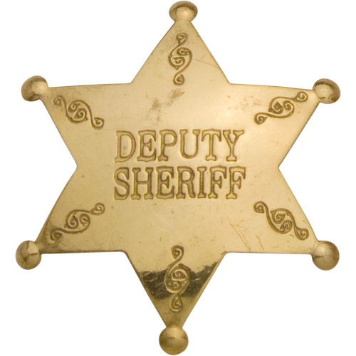 Old West Deputy Sheriff's Badge Main Image