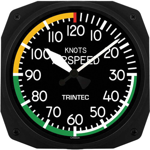 10" Airspeed Wall Clock Main Image