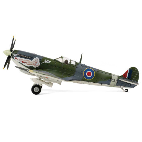 Supermarine Spitfire Mk.IX 1/72 Die Cast Model - FOV-812005A MK 210, "Tolly Hello" Gustav E. Lundquist USAAF Test Pilot Alt Image 3