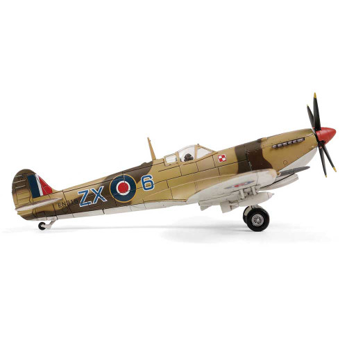 Supermarine Spitfire Mk.IX 1/72 Die Cast Model - FOV-812005D RCAF, Flt. Lt. Eugeniusz Horbaczewski, No.145 Sqn, Tunisia, Alt Image 4