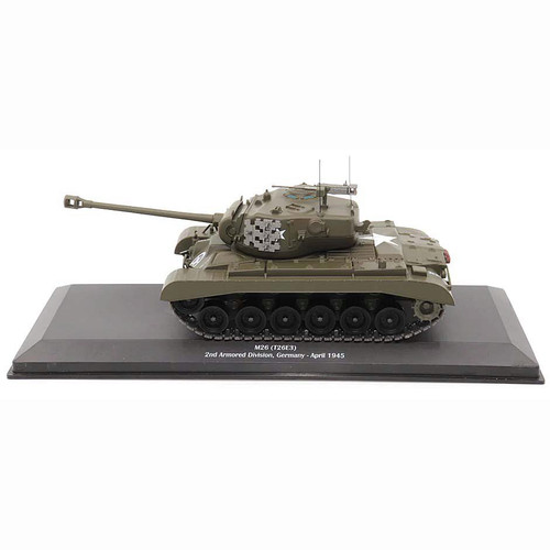 M26 Pershing 1/43 Die Cast Model 2nd Armored Division , Germany, April 1945 Alt Image 2