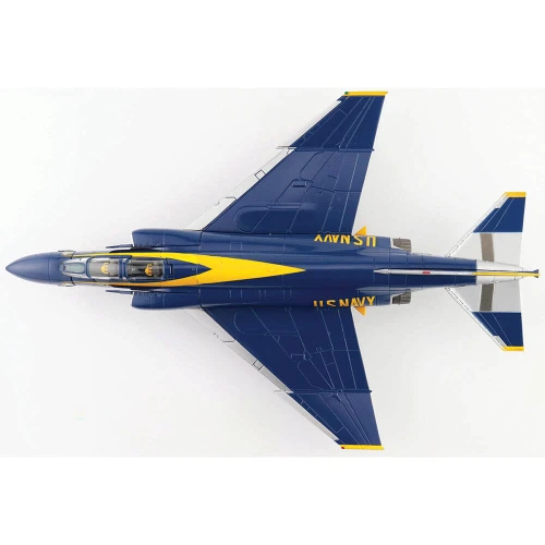 F-4J Phantom II 1/72 Die Cast Model - HA19045 Blue Angels, 1969 (with decals for No. 1 to No. 6) Alt Image 3