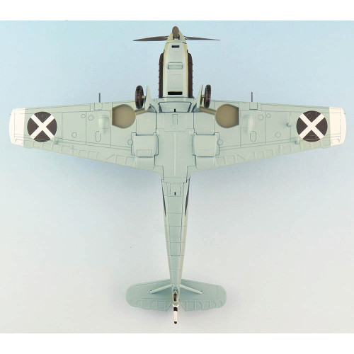 BF 109E-3 1/48 Die Cast Model - HA8718  Hptm. Siebelt Reents, Staffelkapitan of 1.J/88, Spring of 1 Alt Image 5