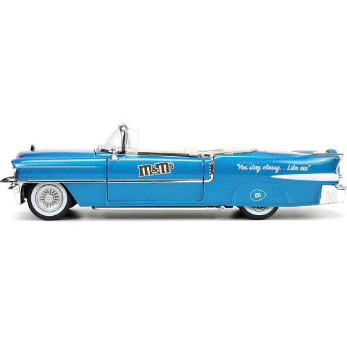 1956 Cadillac with Blue M&M's Figure Alt Image 1