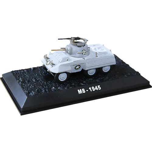 M8 Greyhound 1/72 Die Cast Model 2nd Cavalry Division, U.S. Army, Belgium, January 1945 Main Image