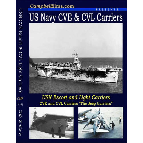 U.S. Navy Escort Carriers and CVL Light Carriers - DVD Alt Image 1