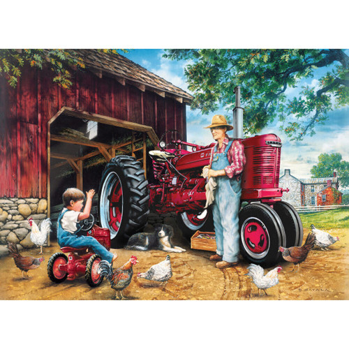 Farmall Barnyard Memories 1,000 Piece Puzzle Alt Image 2