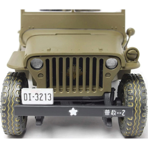 Godzilla Army Jeep Model 1/25 Kit Alt Image 4