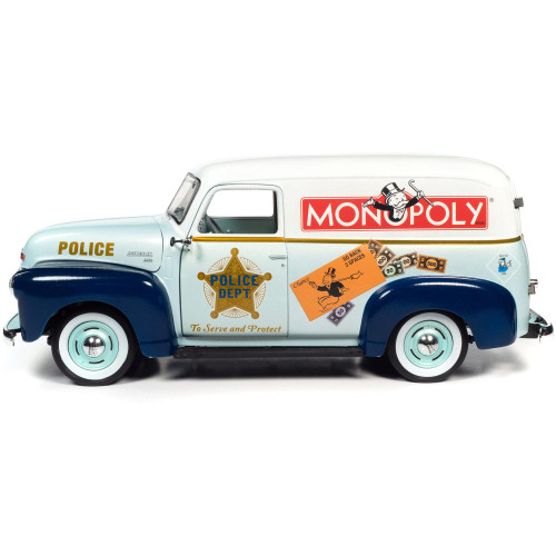 Monopoly 1948 Chevrolet Panel Delivery w/ Resin Figure Alt Image 1