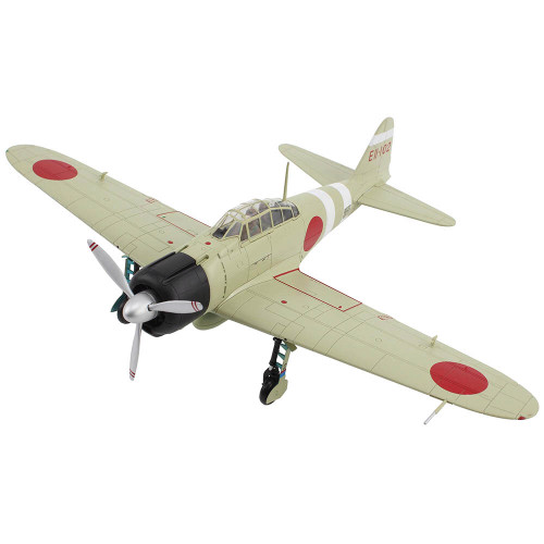 Japan A6M2 Zero 1/48 Die Cast Model - HA8810 PO 1st Class Testsuzo Iwamoto, Carrier Zuikaku, Pearl Harbor Main Image