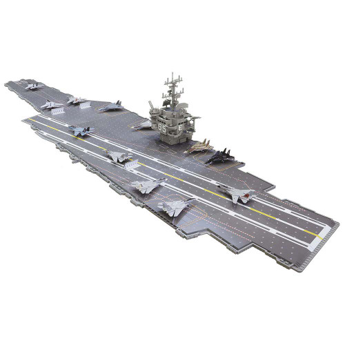 USS Enterprise Deck Section  w/F-14 Tomcat "IRIAF" 1/200 Mod Forces of Valor  - WJ-831108 Section H Alt Image 1
