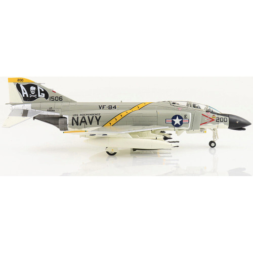 F-4B Phantom II 1/72 Die Cast Model VF-84 "Jolly Rogers", USS Independence, 1984 Alt Image 3