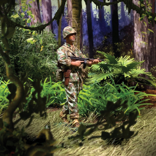 U.S. Marine Raider 1/30 Figure - 1943-44 William Britain 13055 Alt Image 2
