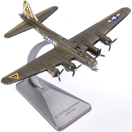 B-17 Flying Fortress 1/200 Die Cast Model - AF1-0147A Swamp Fire, 524th BS, 379th BG April 1943 Alt Image 4