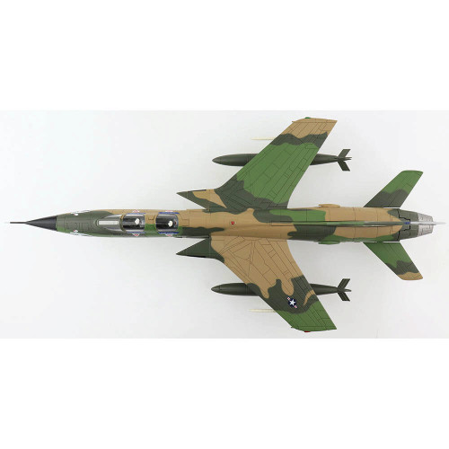 F-105G Thunderchief 1/72 Die Cast Model - HA2552 17th WWS, 388 TFW, Korat RTAB, 1973 Alt Image 3