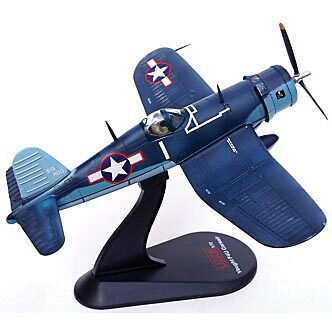 F4U-1A Corsair 1/72 Die Cast Model 11-victory ace Capt. Blackburn, V-17 "Jolly Rogers", U.S. Na Alt Image 2