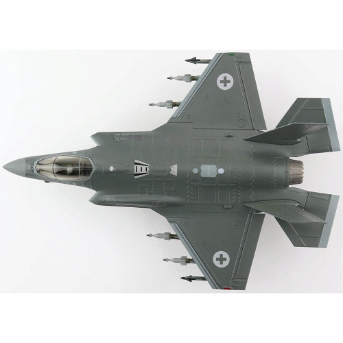 F-35A Lightning II 1/72 Die Cast Model 493rd FS, Swiss Air Force Lakenheath, England , March 2022 Alt Image 3