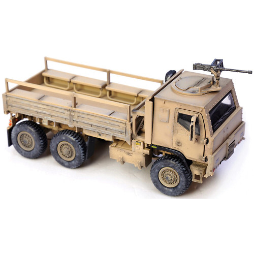M1083 FMTV Medium Tactical Vehicle 1/72 Die Cast Model Desert Camouflage Alt Image 1