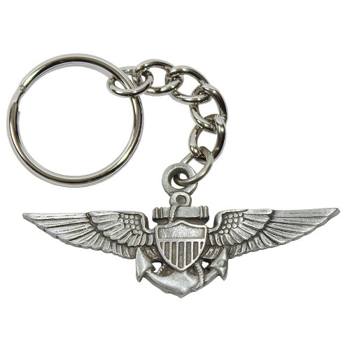 Navy Aviator Wings Keychain K634 Main Image